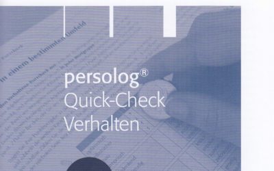 Persolog Quick-Check Verhalten online