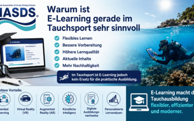 Warum ist E-Learning gerade im Tauchsport sehr sinnvoll und wie sieht die Zukunft aus